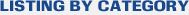 Listing by Category